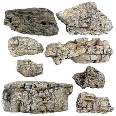 WOODLAND SCENICS Faceted Ready Rocks