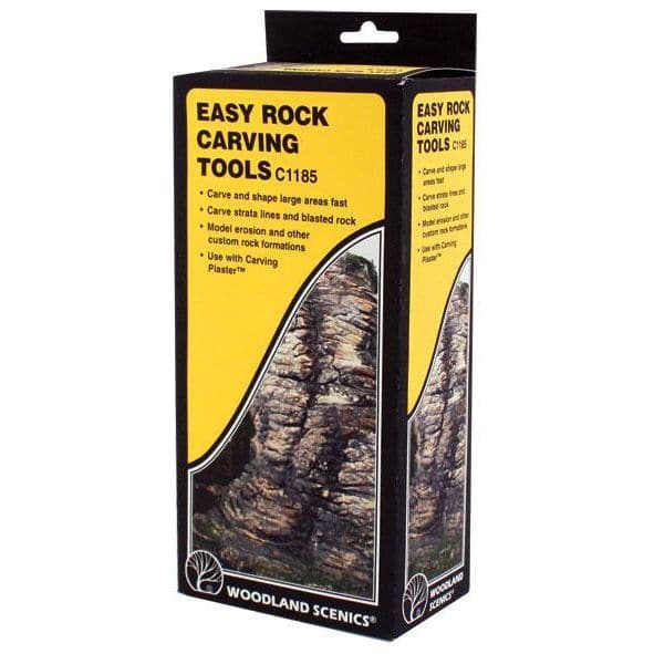 WOODLAND SCENICS Easy Rock Carving Tools