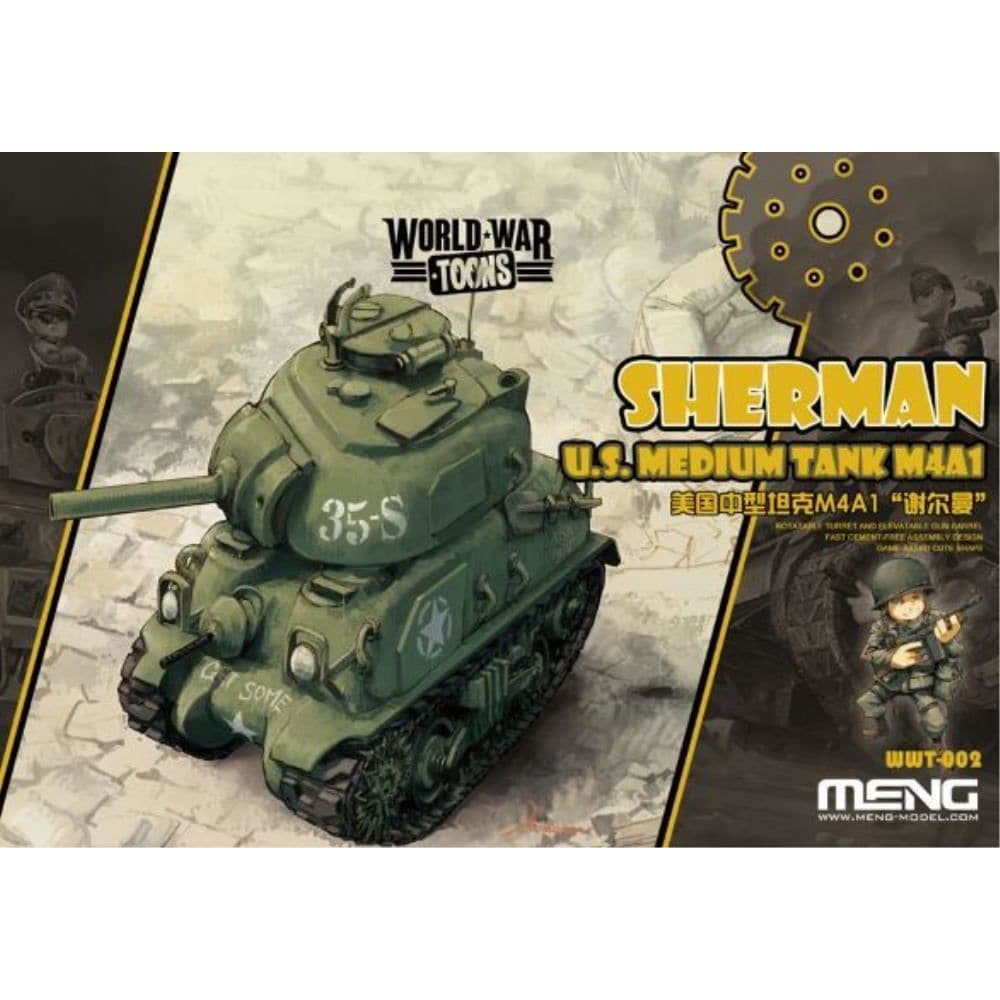 MENG Sherman Tank Toon