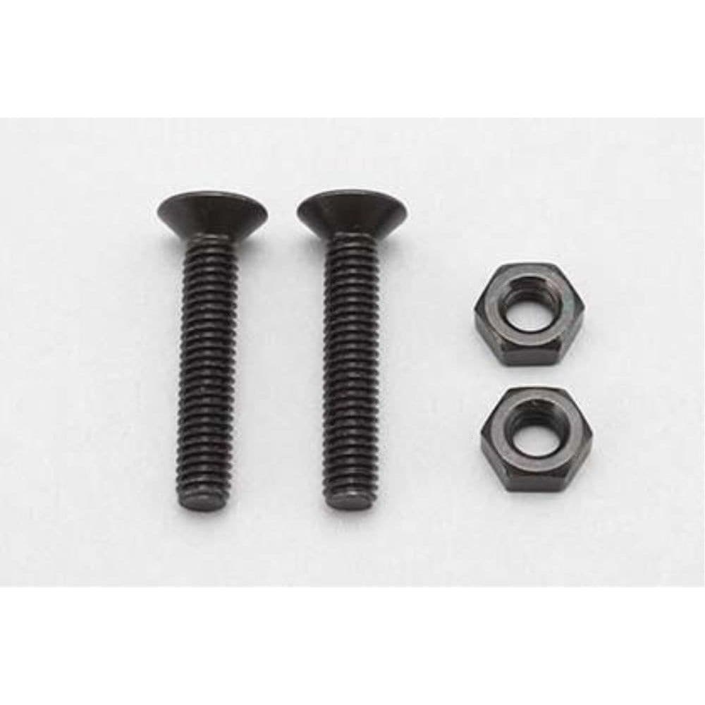 YOKOMO Front Wing Mounting Screw Set (M4x22mm/Nut2sets)