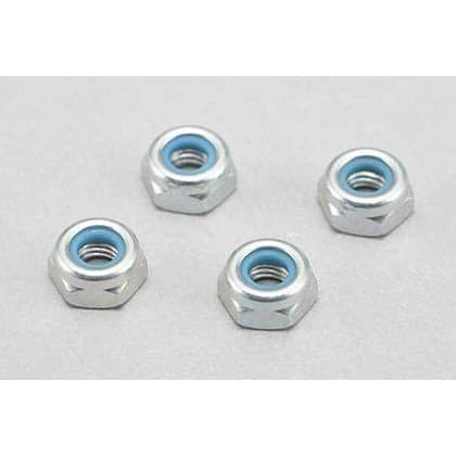 YOKOMO 3mm Lock Nut (Thin Type) 4pcs.