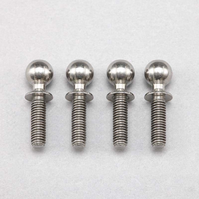 YOKOMO HD f5.5mm Rod End Ball (Screw 10mm long/4pcs) for YZ-2/YZ-4